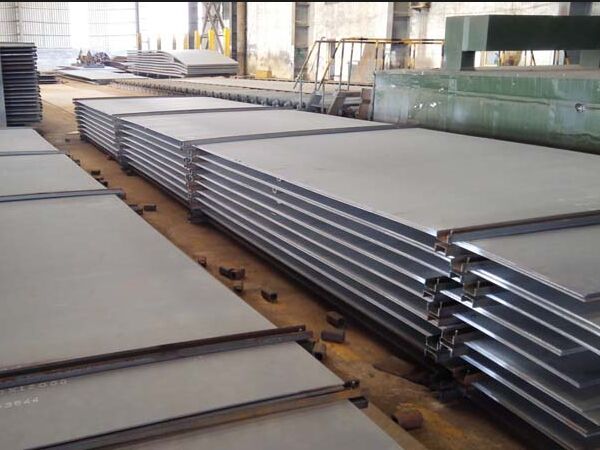 Ship building plates