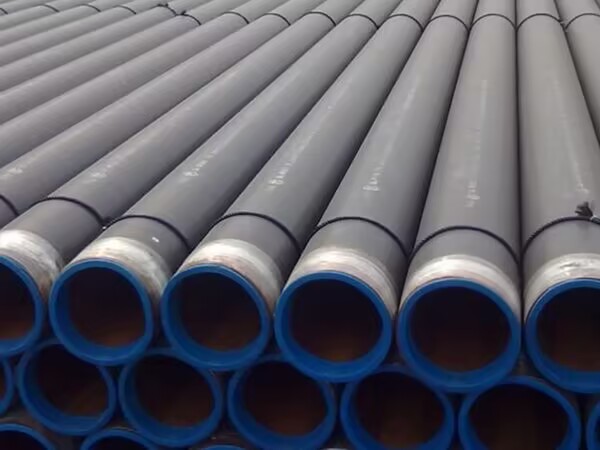 Coating pipes