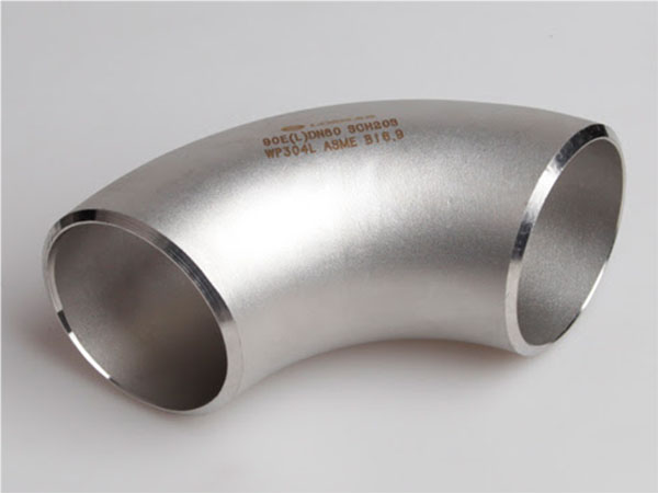 Stainless steel stamped elbow