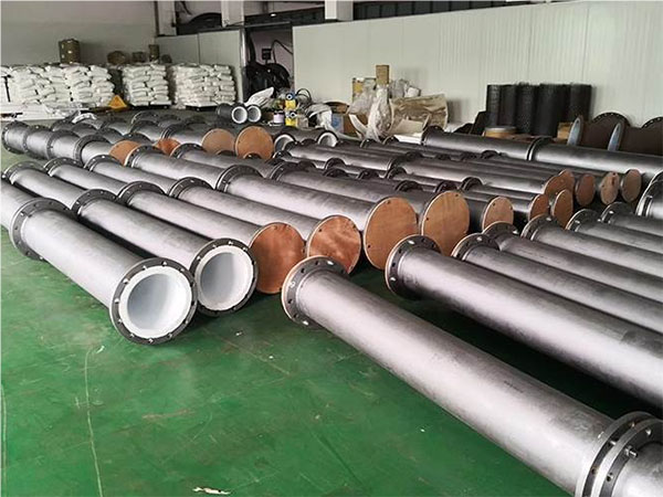Carbon steel ptfe lined pipe