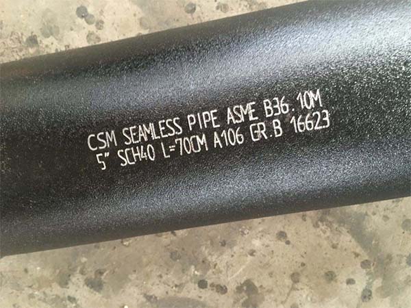 A106 seamless steel pipe
