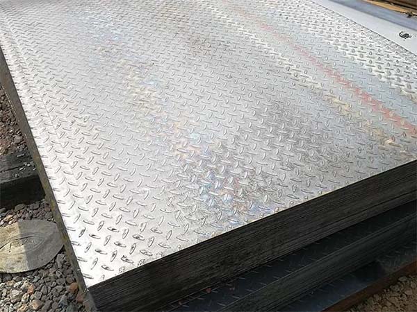 ASTM a36 mild ms checkered steel plate chequered sheet
