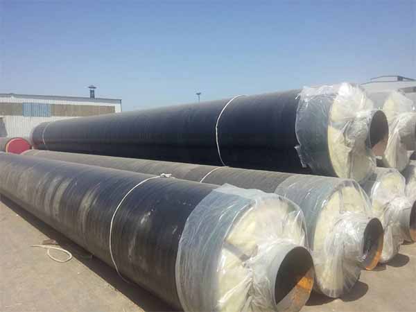 Insulated steel pipe for chilled water Insulated steel pipe for chilled water
