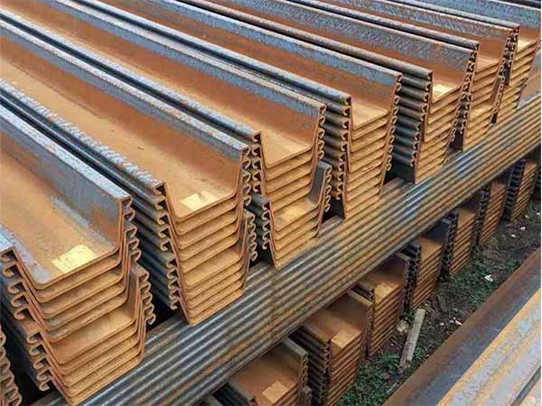 Hot-rolled U-shaped steel sheet piles Hot-rolled U-shaped steel sheet piles