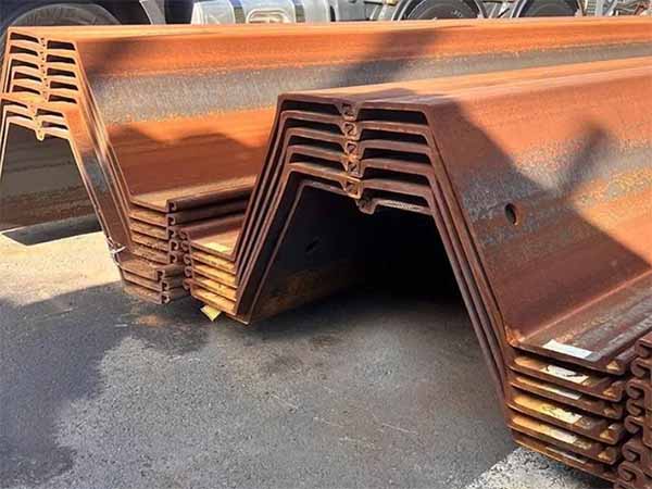Z type steel sheet pile