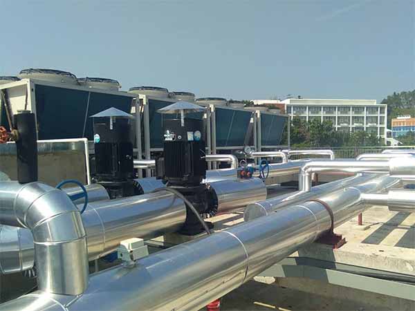 Chilled water piping