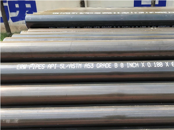 ERW Steel Pipes for Water Transportation