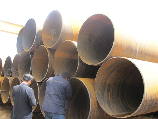 ASTM A252 large diameter spiral welded piling pipe